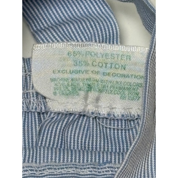 Evenflo 3-6m Montgomery Ward Tiny Tots Vintage Baby Clothes Bundle Blue White - Picture 11 of 13